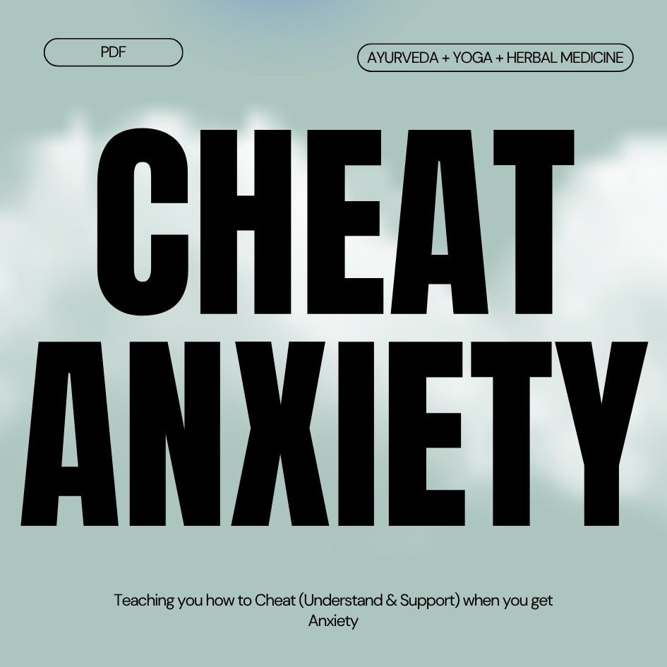 Anxiety Cheat Sheet