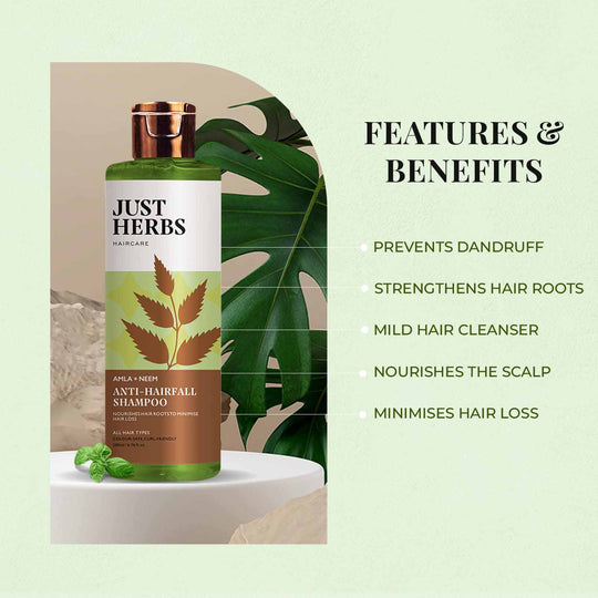 8 in 1 Root Nourishing Amla Neem Hair Fall Control Shampoo 200ml