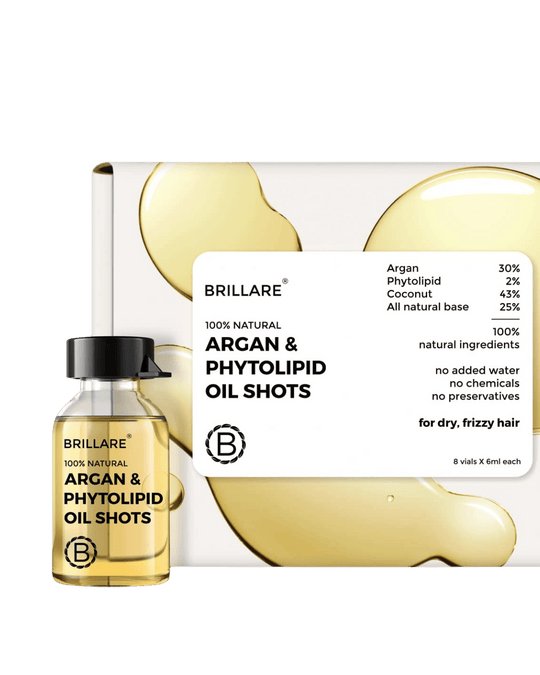 Argan & Phytolipid Oil Shots For Dry, Frizzy Hair
