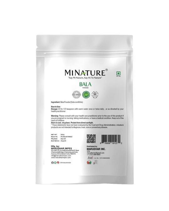 100% Natural Bala Powder 227g