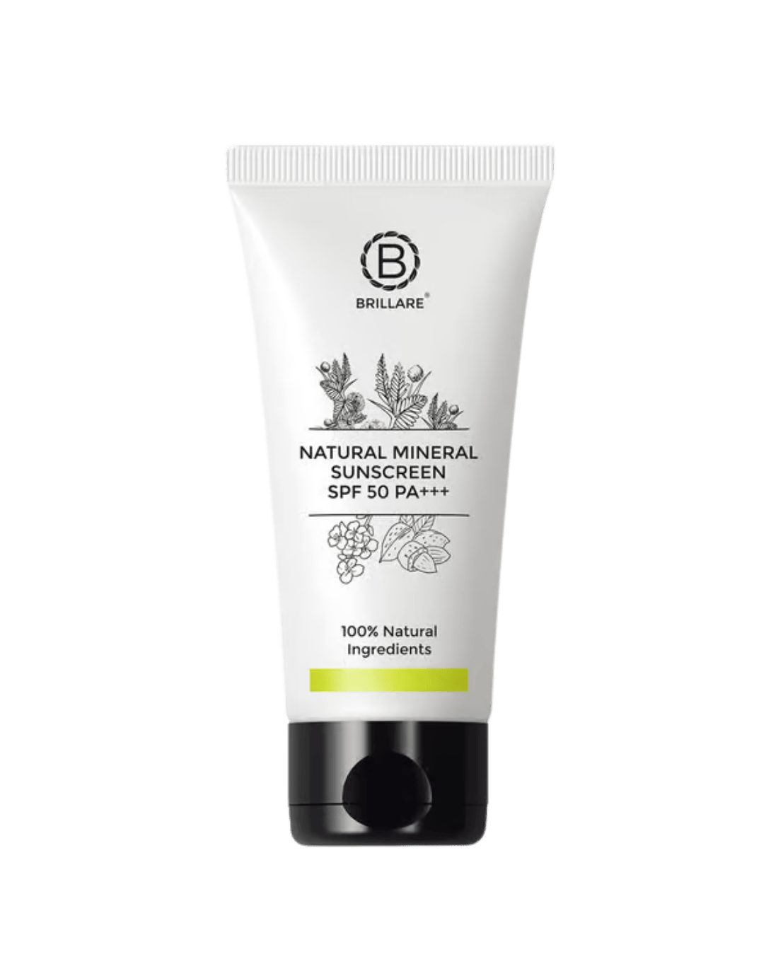 Brillare, Natural, Mineral, Sunscreen, SPF50+++