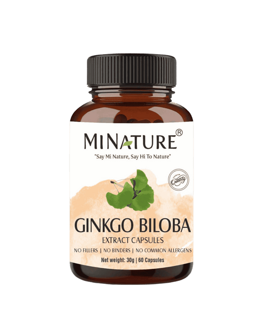 Ginkgo Biloba Extract Capsules, Minature, Ayurveda Store NZ
