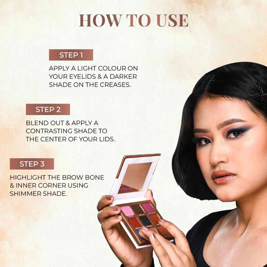 Herb-Enriched 9 in 1 Eyeshadow Palette (Sunshine-Day)