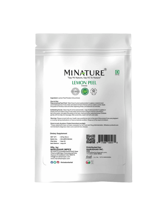 Lemon peel powder, Minature, Ayurveda Store NZ