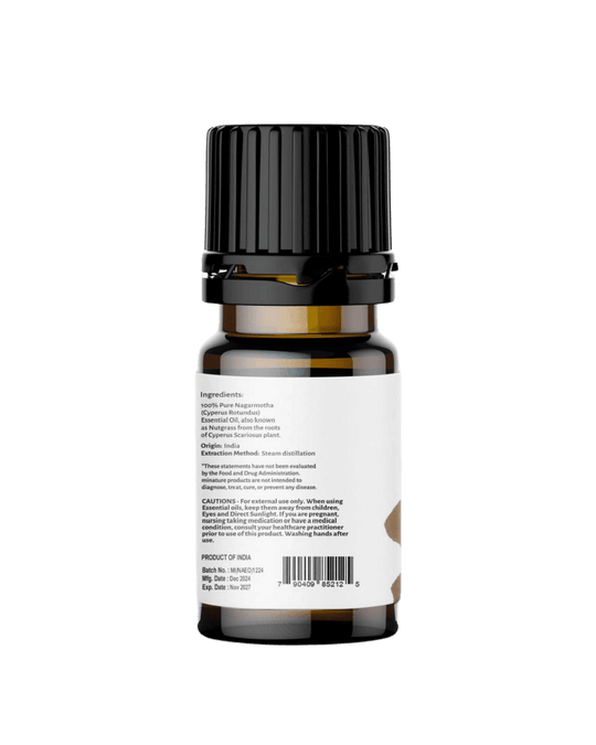 minature, nagarmotha oil, ayurveda store