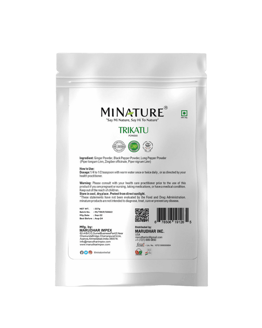Minature, Trikatu, Ayurveda Store