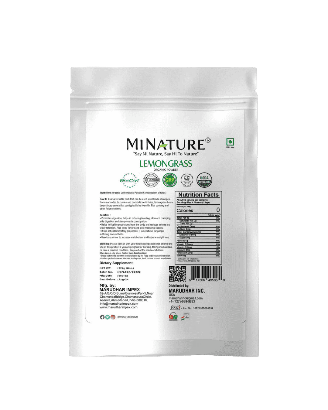 Lemon Grass Powder, Minature, Ayurveda Store NZ