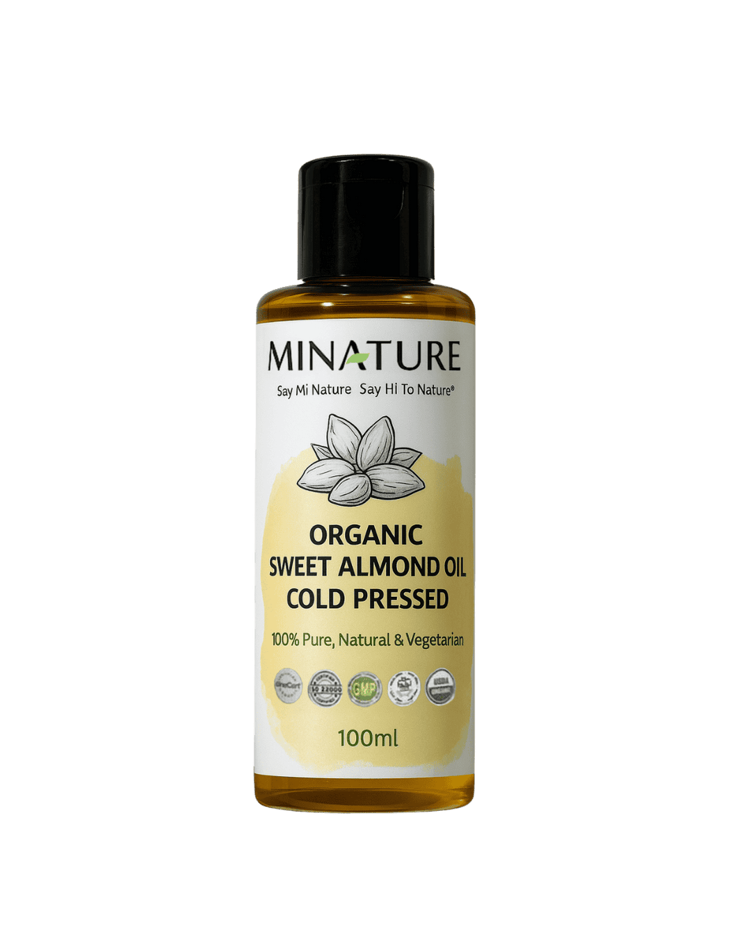 Organic Sweet Almond Oil 100ml