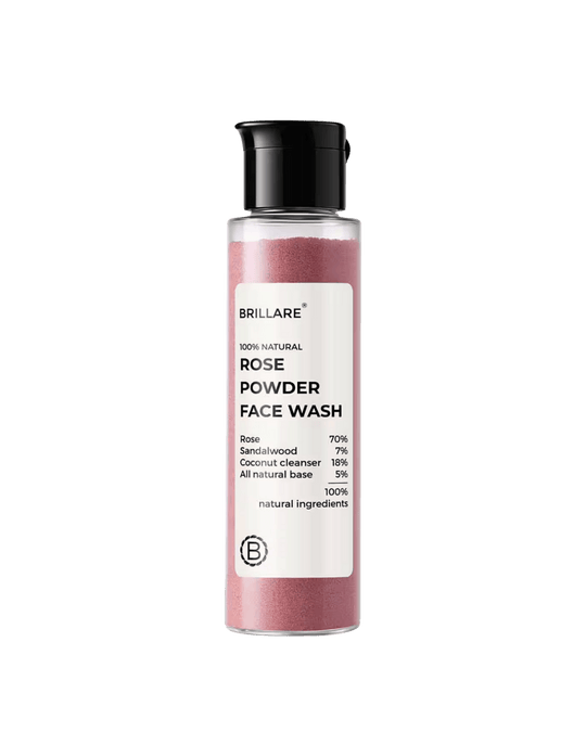 Rose Powder Face Wash For Youthful Skin