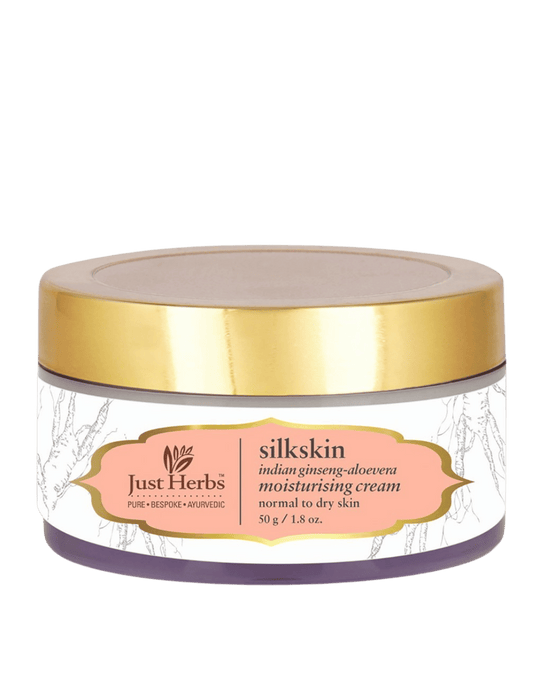 Silkskin Ashwagandha + Aloevera Moisturising Cream 50gms