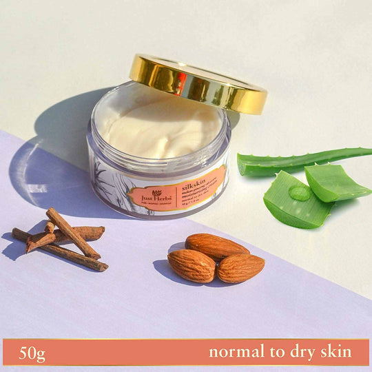 Silkskin Ashwagandha + Aloevera Moisturising Cream 50gms