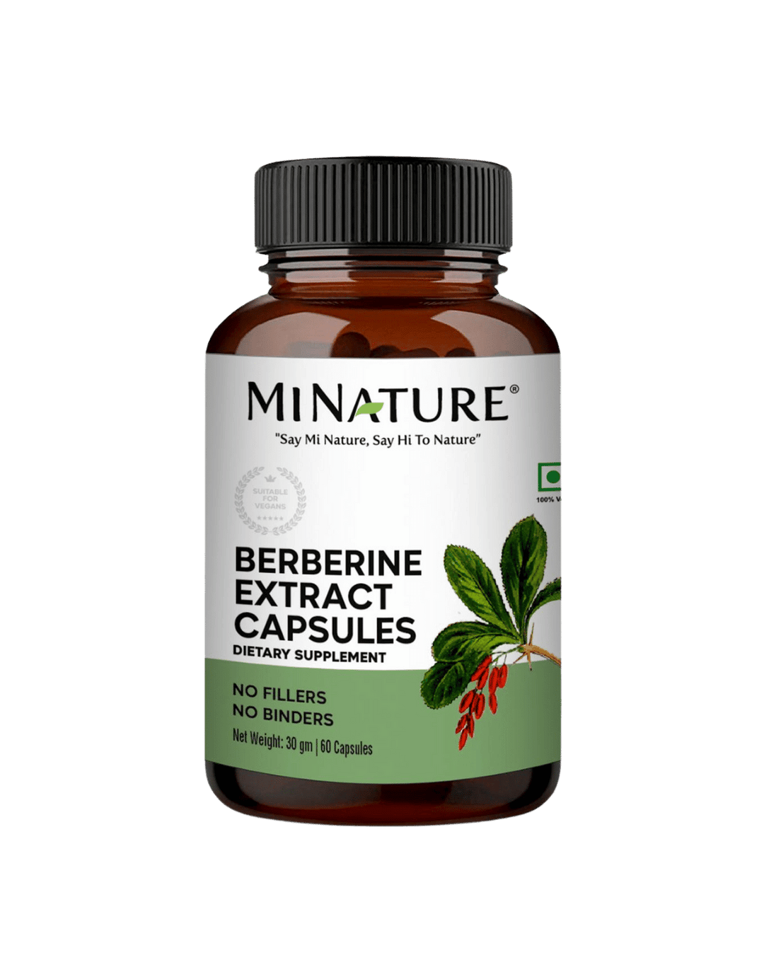 berberine extract capsules, minature, ayurvedastorenz