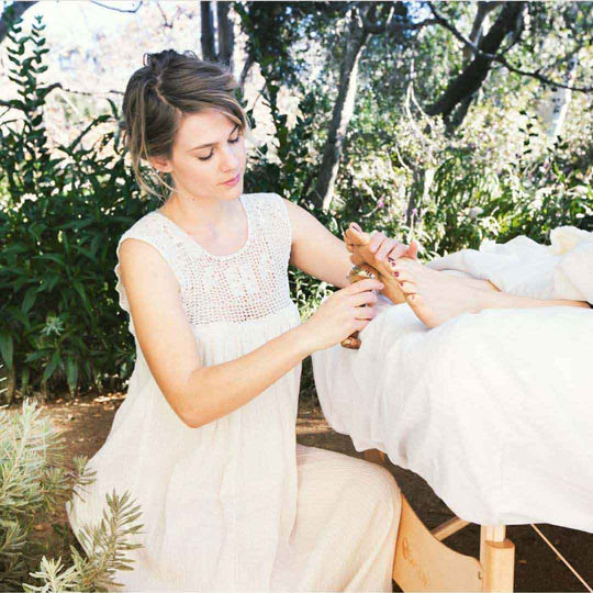 Livronic® Acupoint Bronze Wand Massager | Double Sided