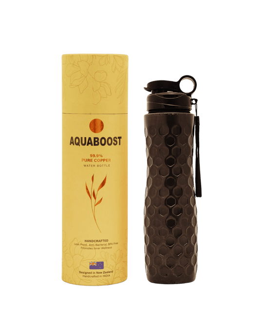 Pure Copper Water Bottle, Ayurveda Store NZ