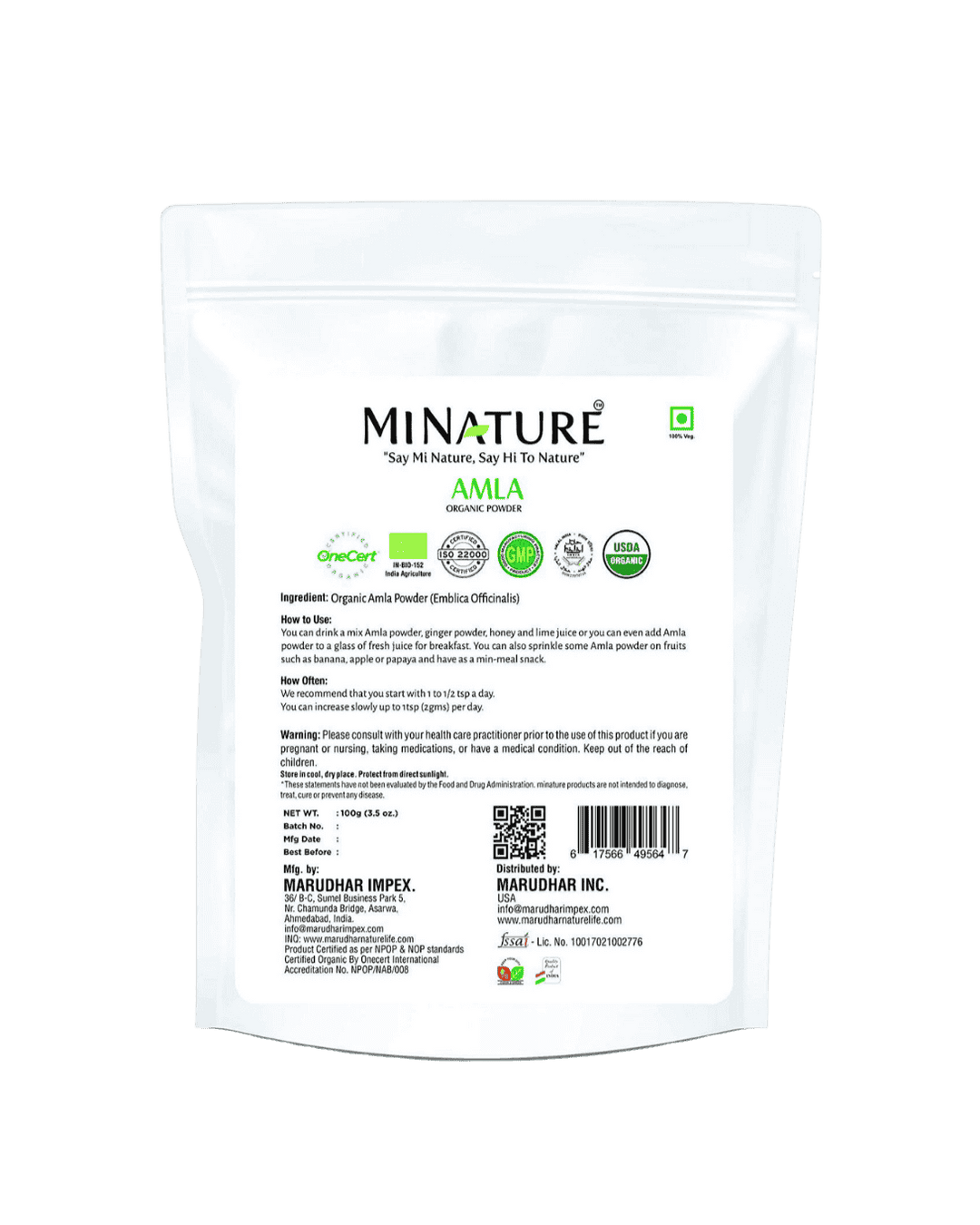Amla Powder. Minature, Ayurveda Store NZ