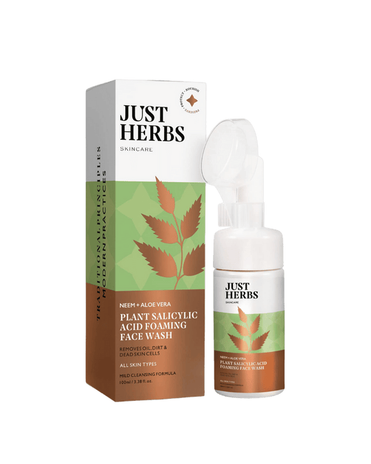 Salicylic Acid Foaming Face Wash with Neem & Aloe Vera