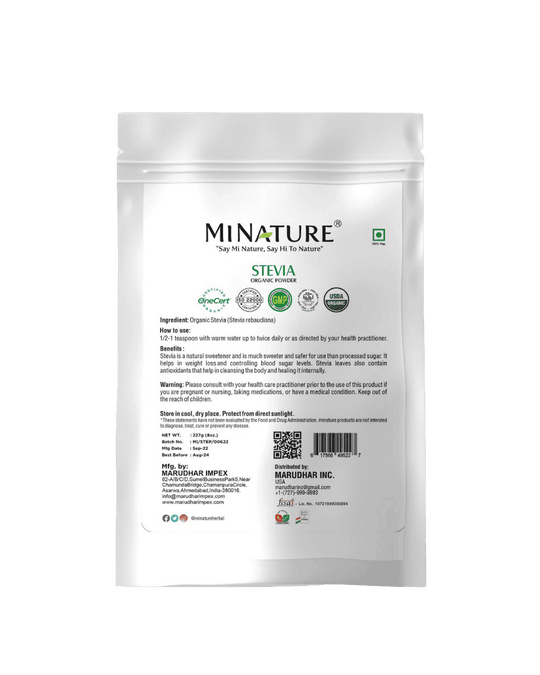 Stevia Leaf Powder, Minature, Ayurveda Store NZ
