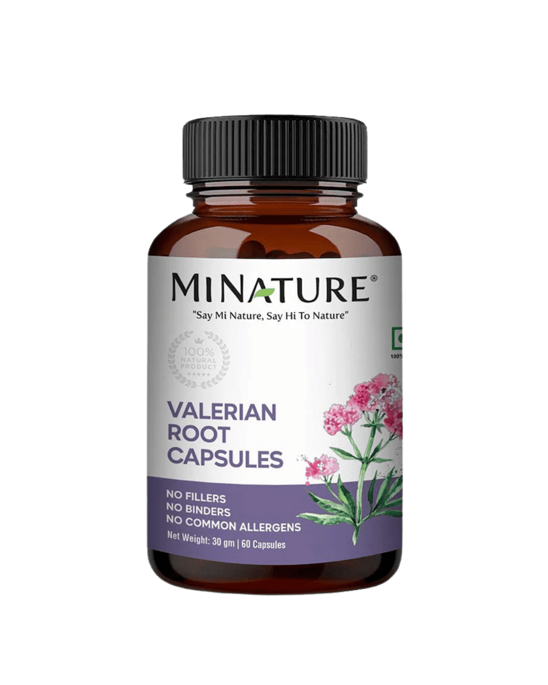 Valerian Root Capsules, Minature, Ayurveda Store NZ