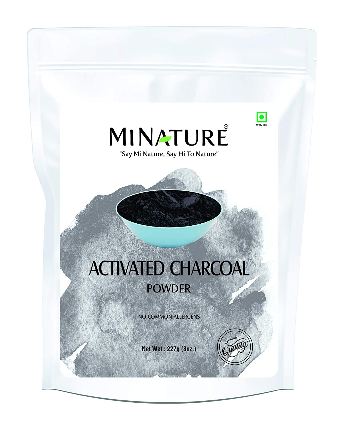 100 Natural Activated Charcoal Powder 227g For Skin & Hair