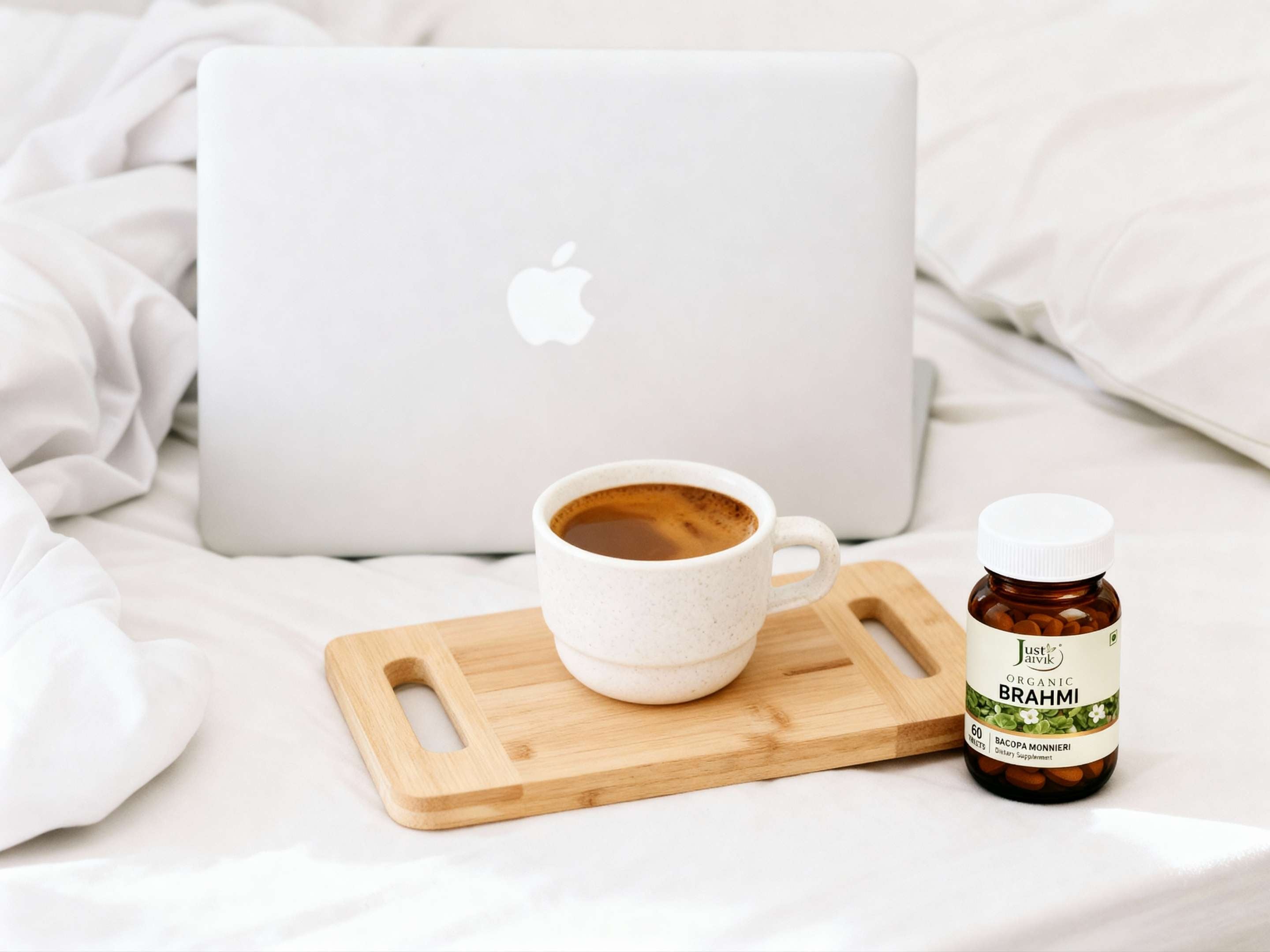 brahmi tablets by laptop