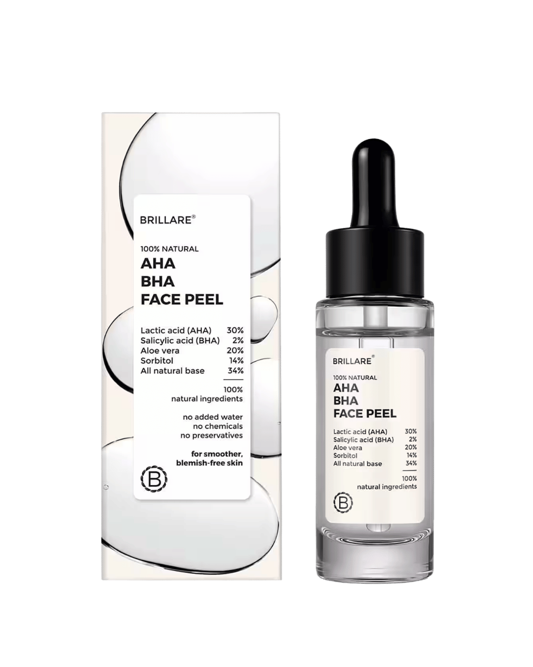 AHA BHA Exfoliating Face Peeling Solution, Exfoliation