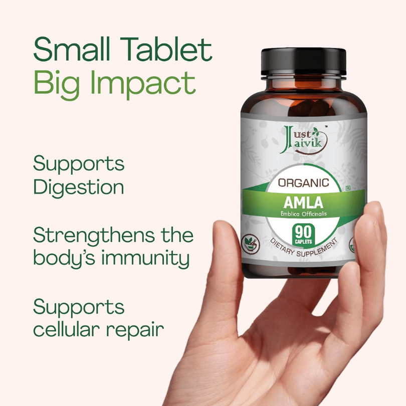 Just Jaivik, Amla Capsules, Ayurveda Store NZ