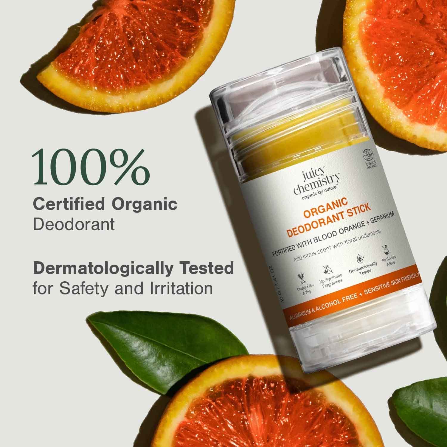 organic deodorant stick, juicy chemistry, ayurveda store nz