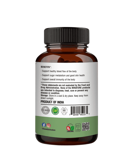 High Potency Berberine Extract Capsules 60 Veg Caps | 500mg