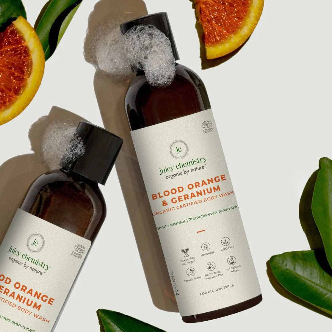 Blood Orange And Geranium Body Wash - 200ml
