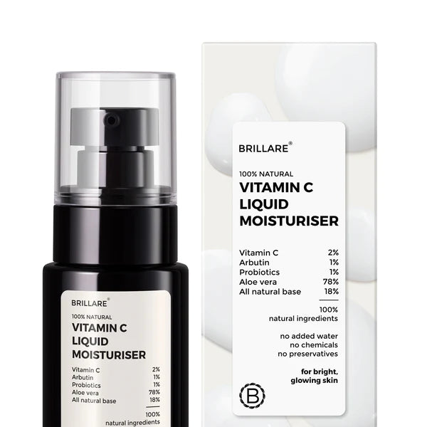 Vitamin C Liquid Moisturiser, Brillare, Ayurveda Store NZ