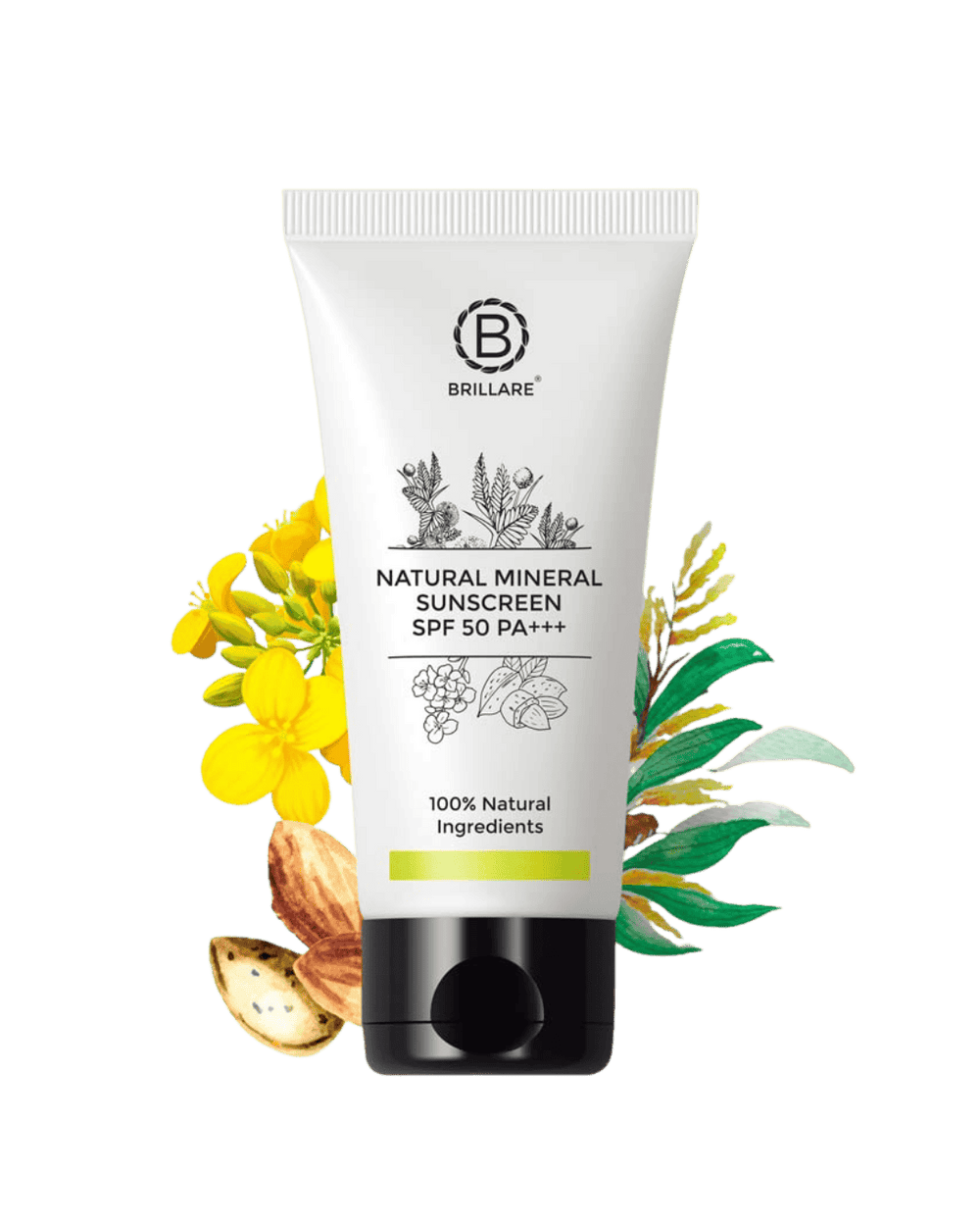 Brillare, Natural, Mineral, Sunscreen, SPF50+++