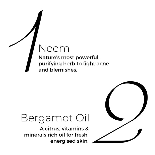 Neem Powder Face Wash, Brillare, Ayurveda Store NZ