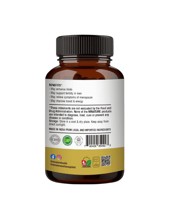 Maca Root Capsules 90 Veg Caps | 500mg