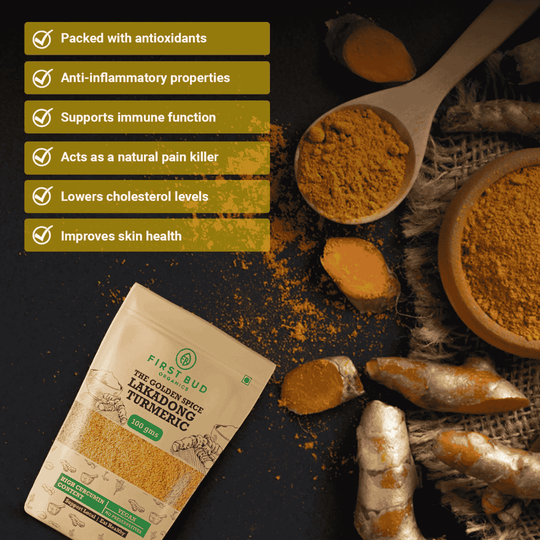 Lakadong, Turmeric, First Bud, Ayurveda Store NZ