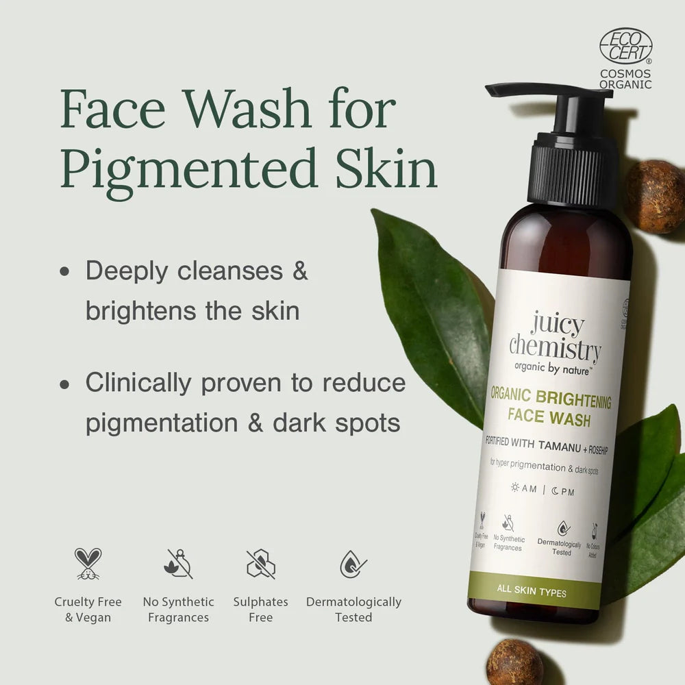 Tamanu, Kakadu Plum And Frankincense Face Wash, Juicy Chemistry, Ayurveda Store NZ