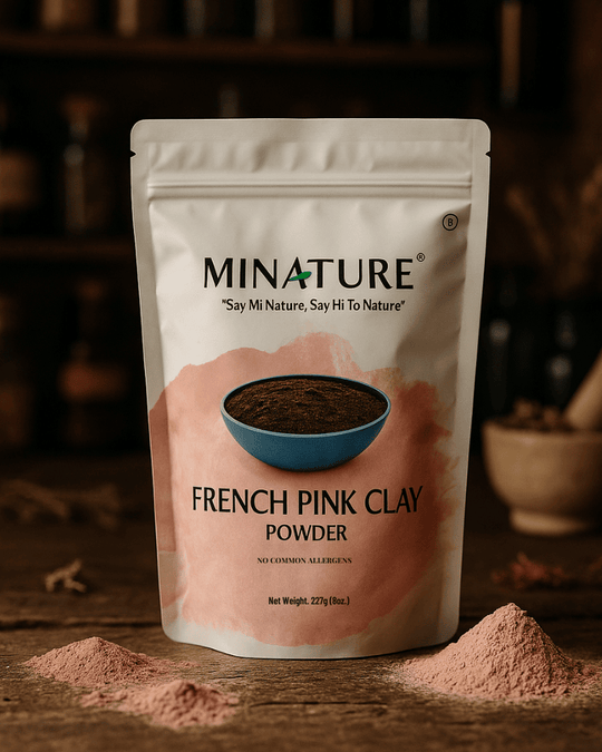 French Pink Clay, Minature, Ayurveda Store NZ