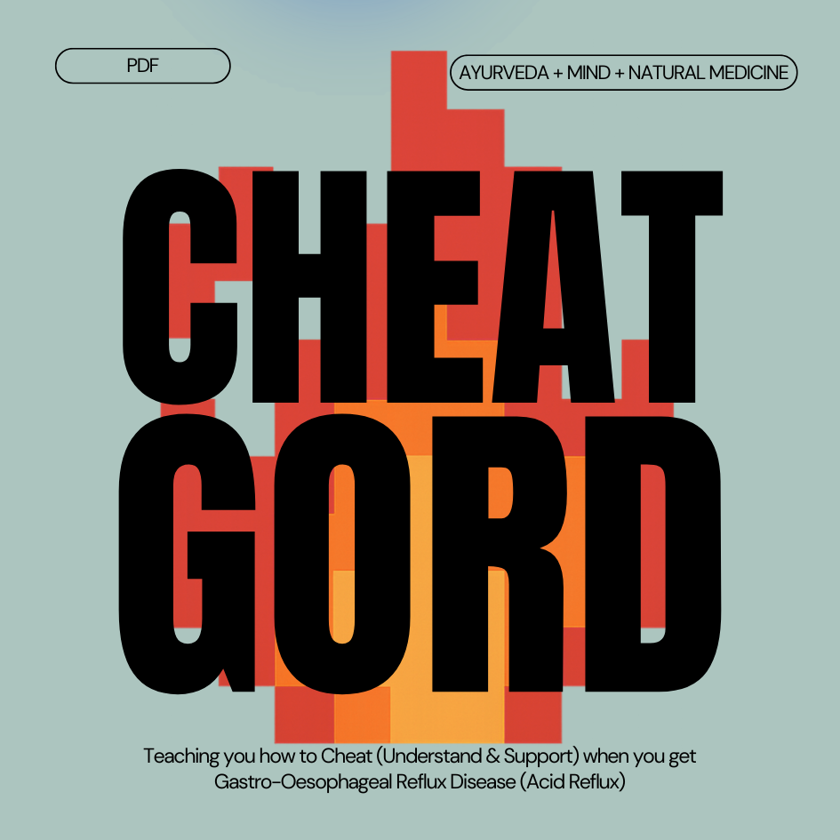 GORD (Acid Reflux) Cheat Sheet