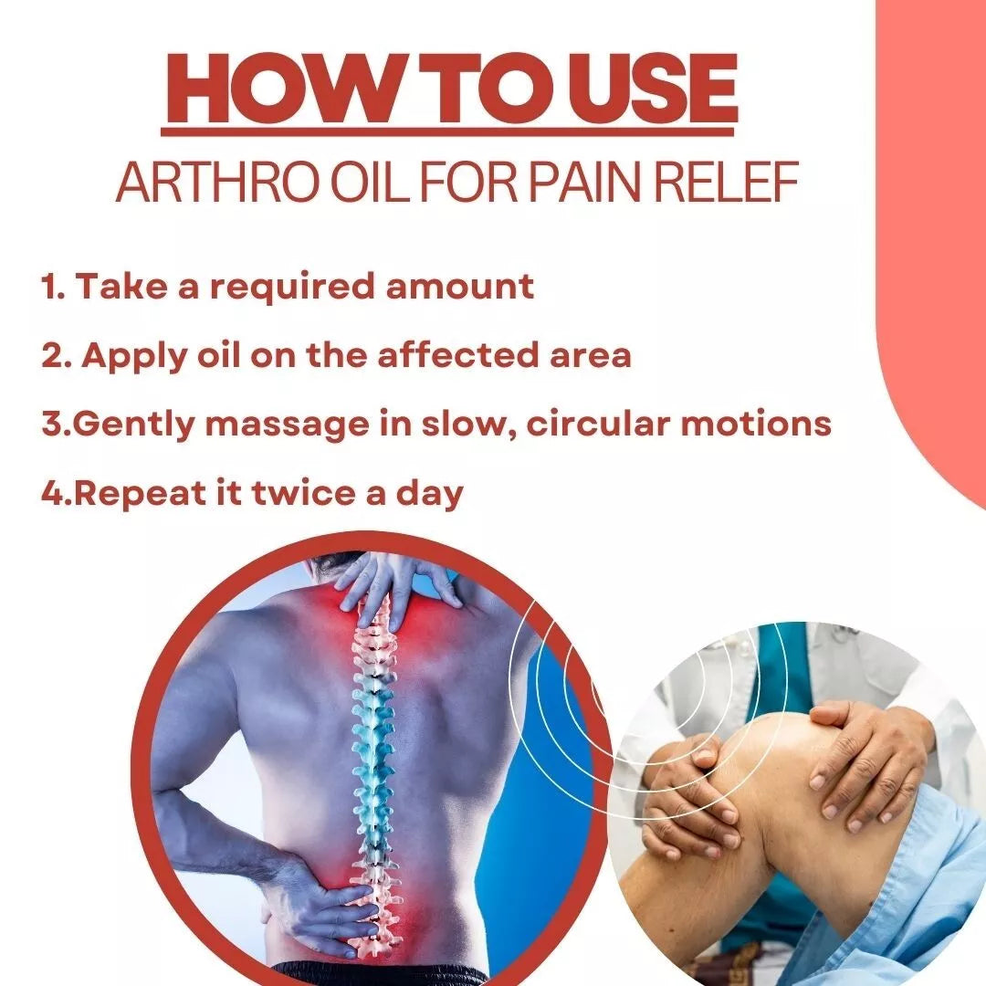 Arthro Ayurvedic Pain Oil, Ayurveda Store NZ, Deep Ayurveda