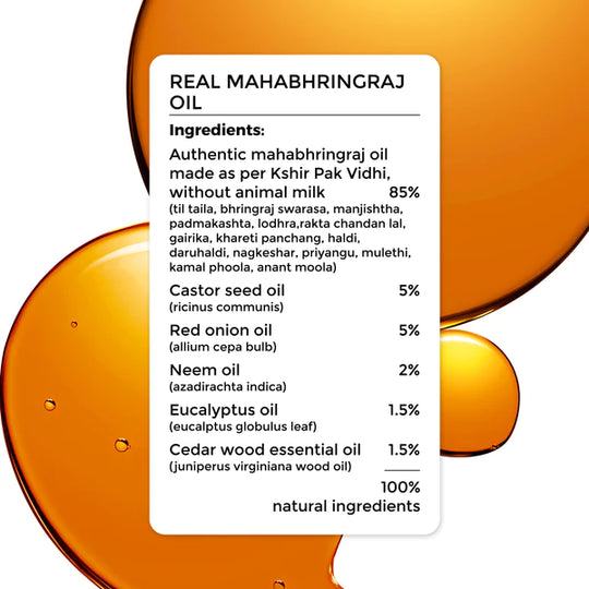 Real Mahabhringraj Oil, Ayurveda Store NZ, Brillare