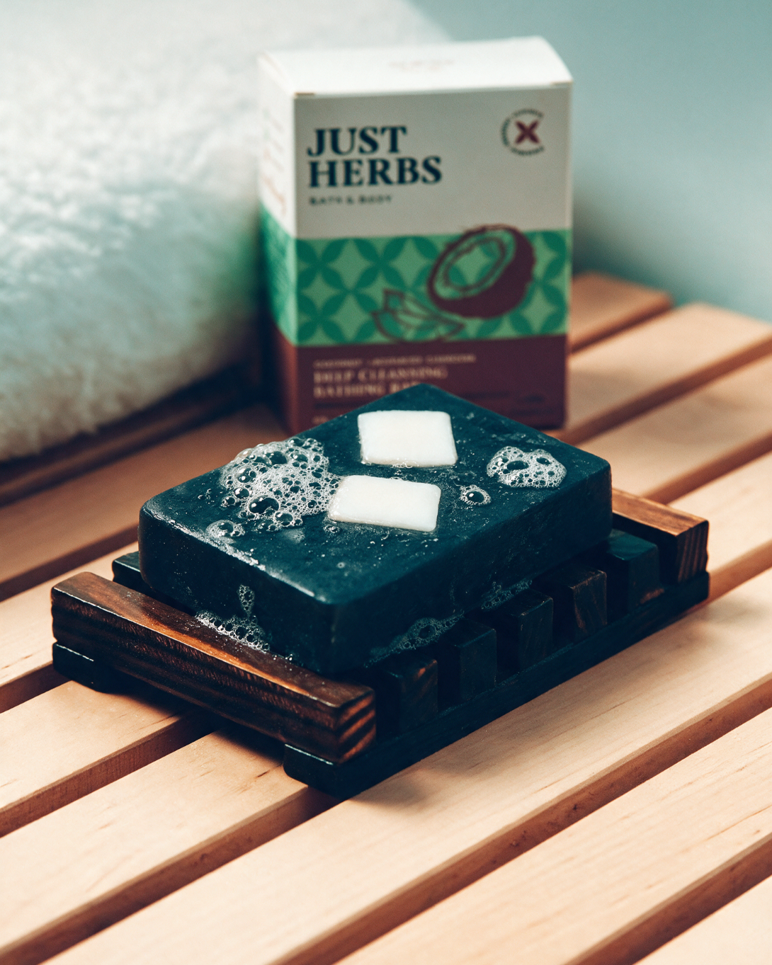 Deep Cleansing Bathing Bar with Activated Charcoal 100g