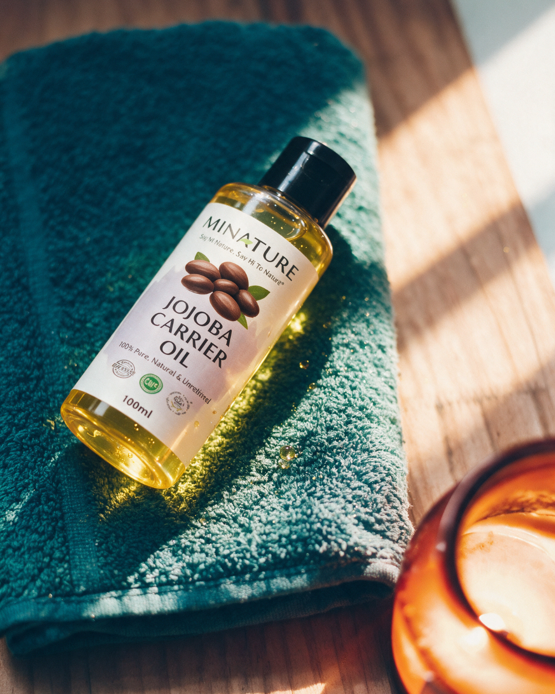 100% Natural Jojoba Carrier Oil - 100ml