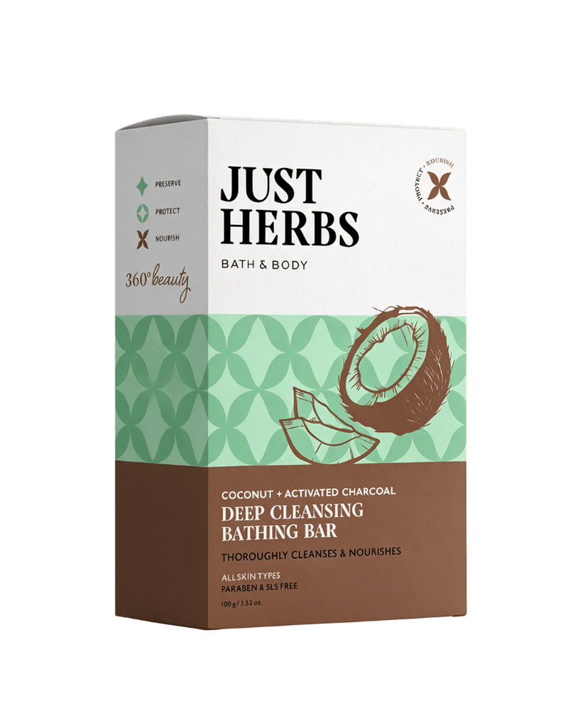 Deep Cleansing Bathing Bar with Activated Charcoal 100g