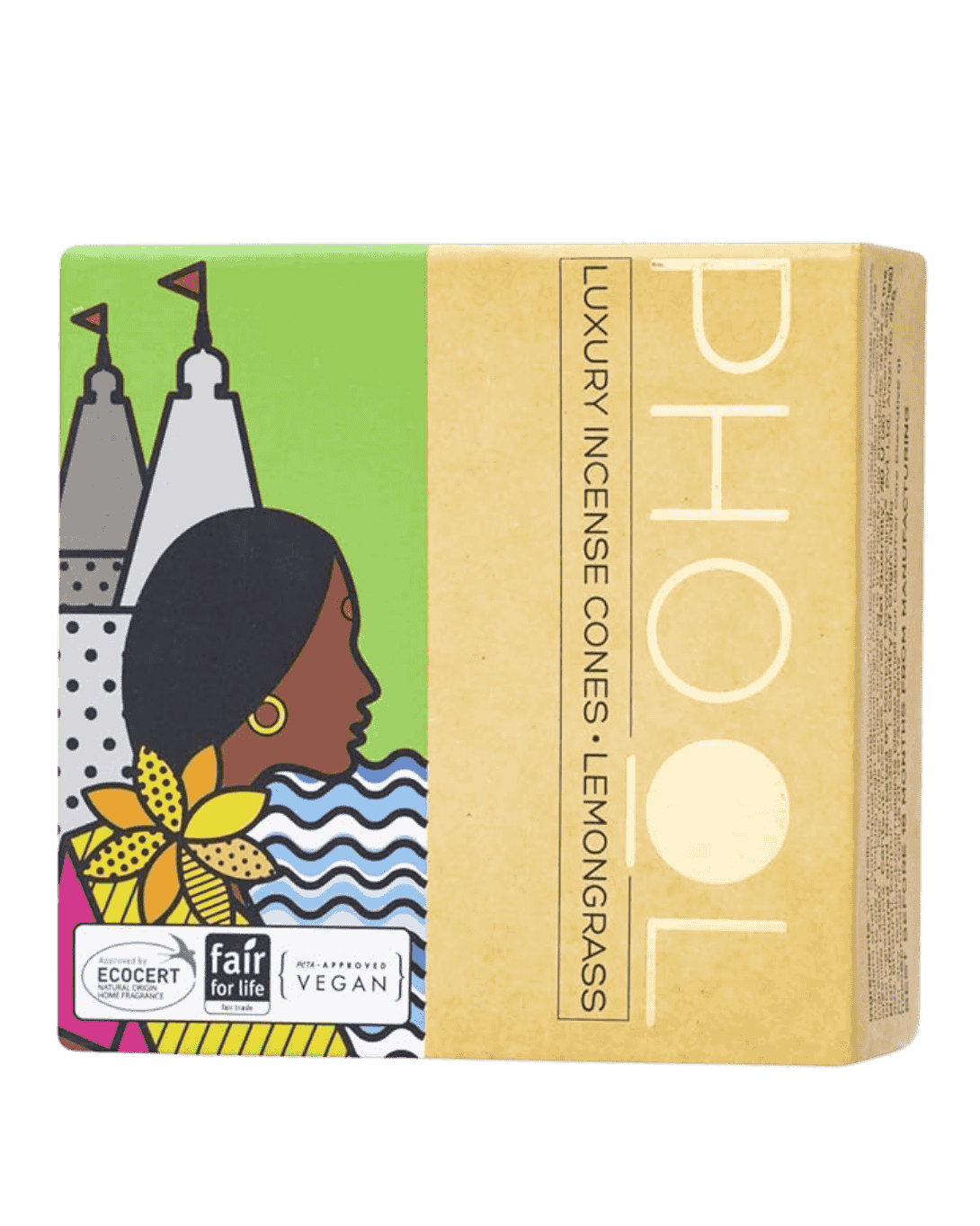 Lemongrass - Natural Incense Cones by Phool
