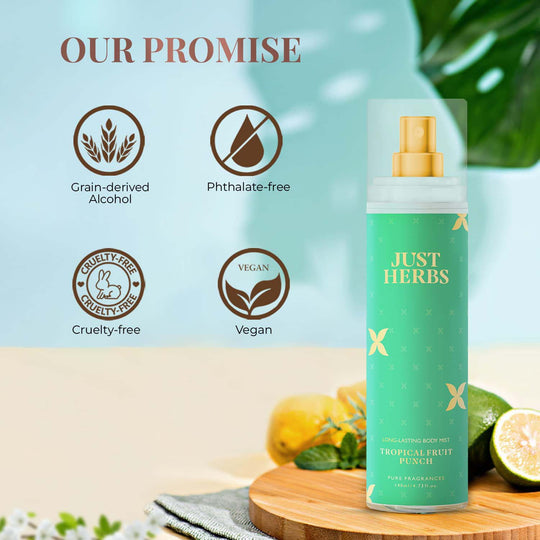 Long-Lasting Tropical Fruit Punch Body Mist