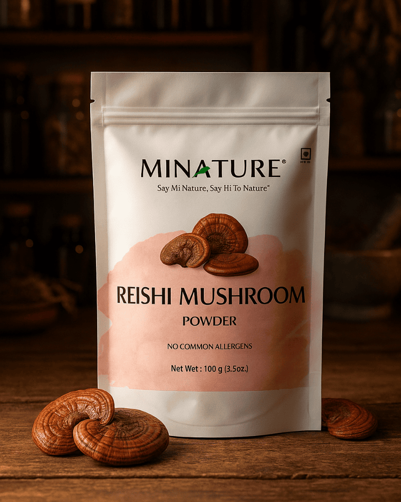 100% Natural Reishi Mushroom Powder