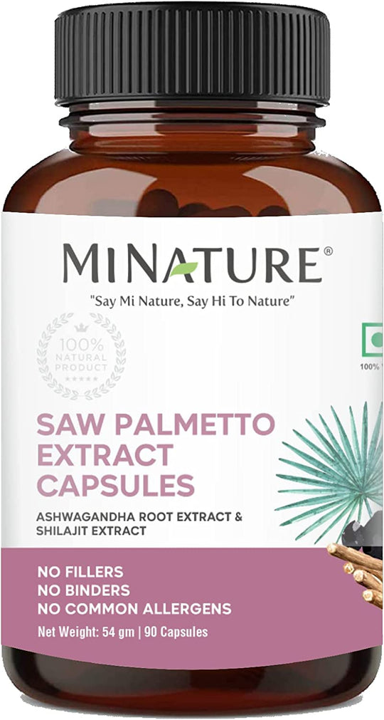 Saw Palmetto Extract Capsules 500mg | 90 Veg Capsules