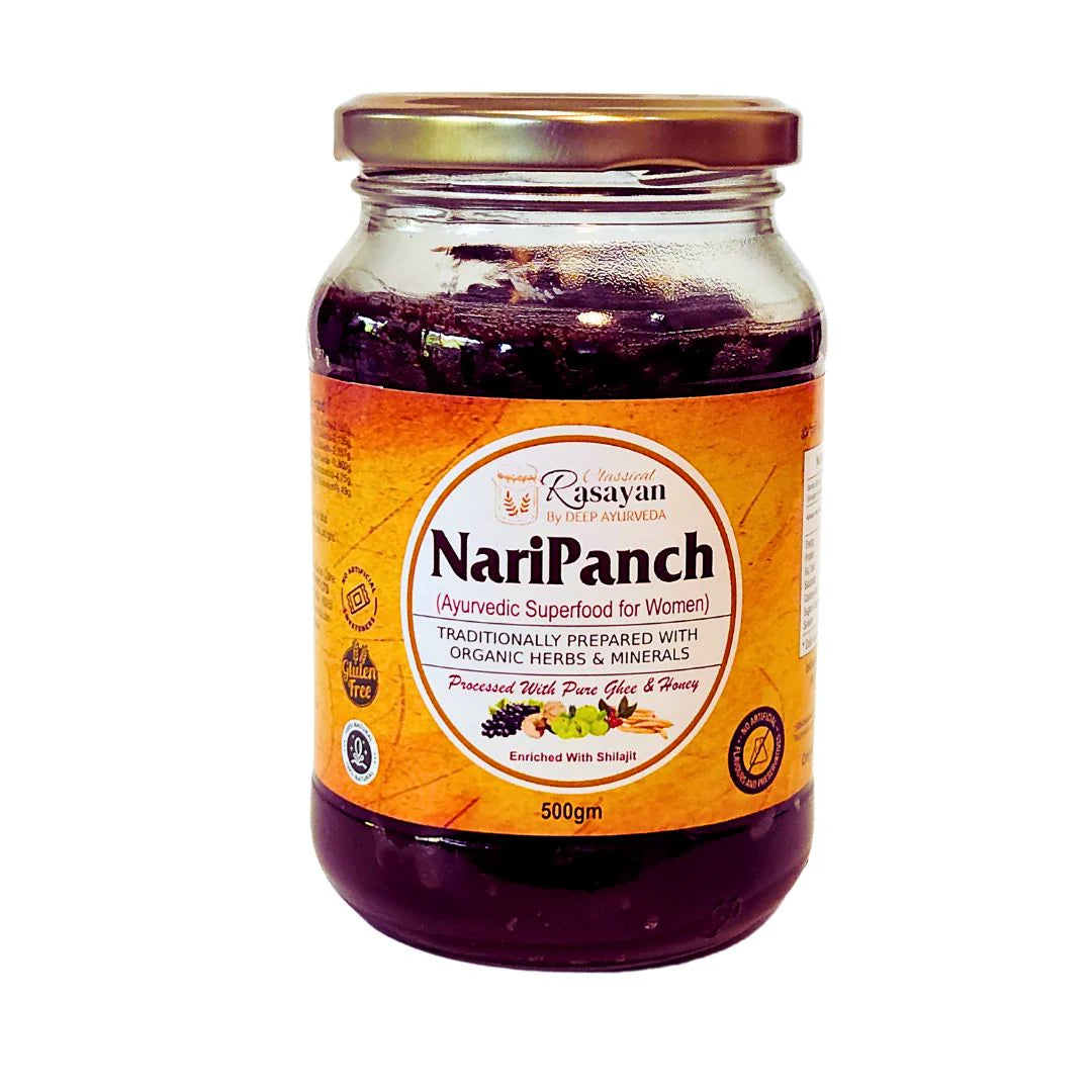 NariPanch®, Herbal Jam for Women, Shatavari, Shilajit, Deep Ayurveda, Ayurveda Store NZ