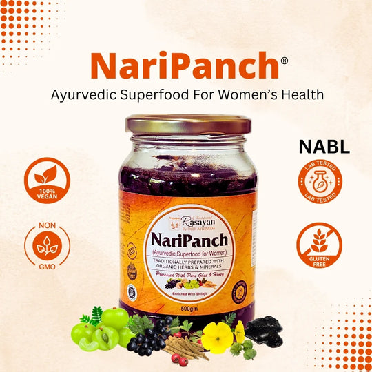 NariPanch®, Herbal Jam for Women, Shatavari, Shilajit, Deep Ayurveda, Ayurveda Store NZ