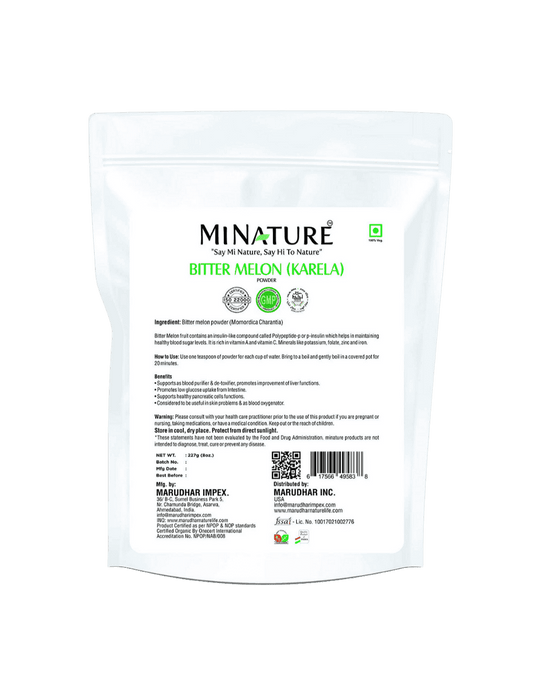 100% Natural Bitter Melon Powder (Karela)