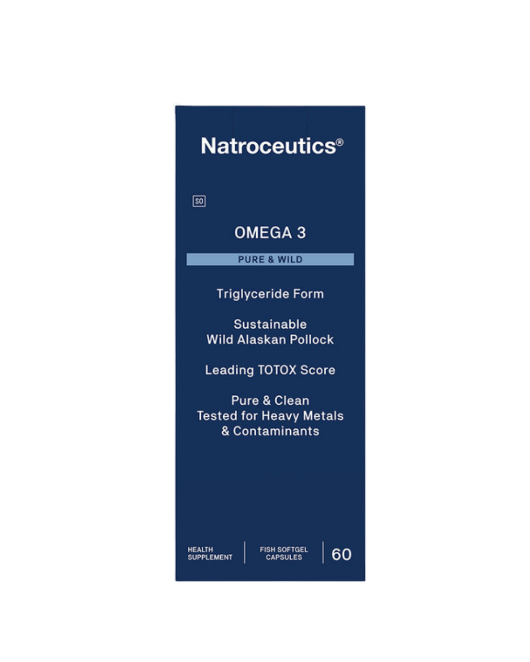 Omega 3 Pure & Wild - 60 Capsules